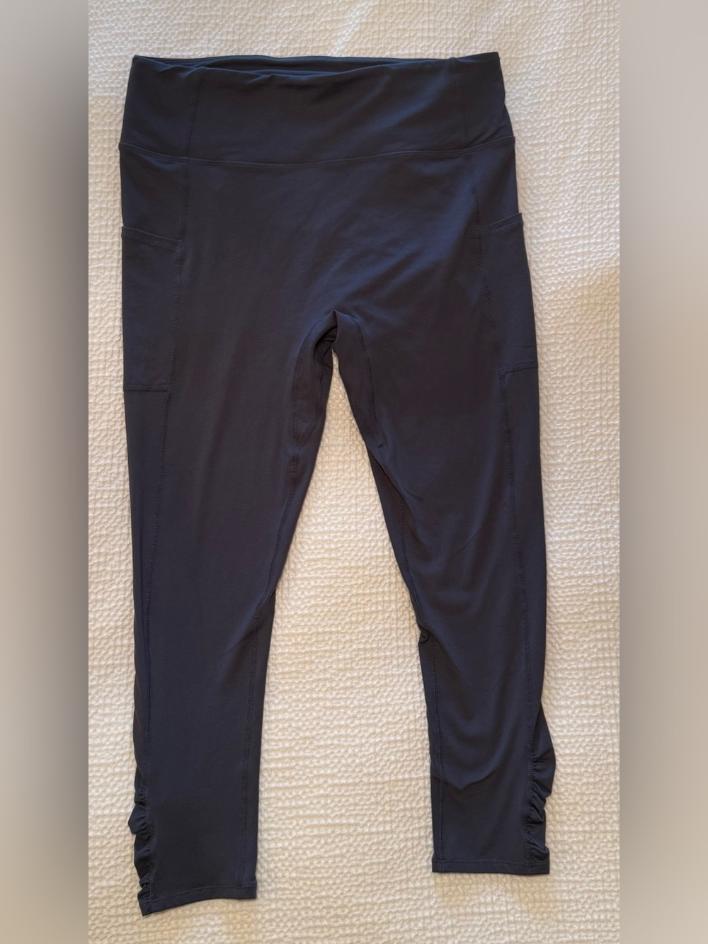 FP Movement | High-Rise Cropped Leggings with Side Pockets | Size = XL